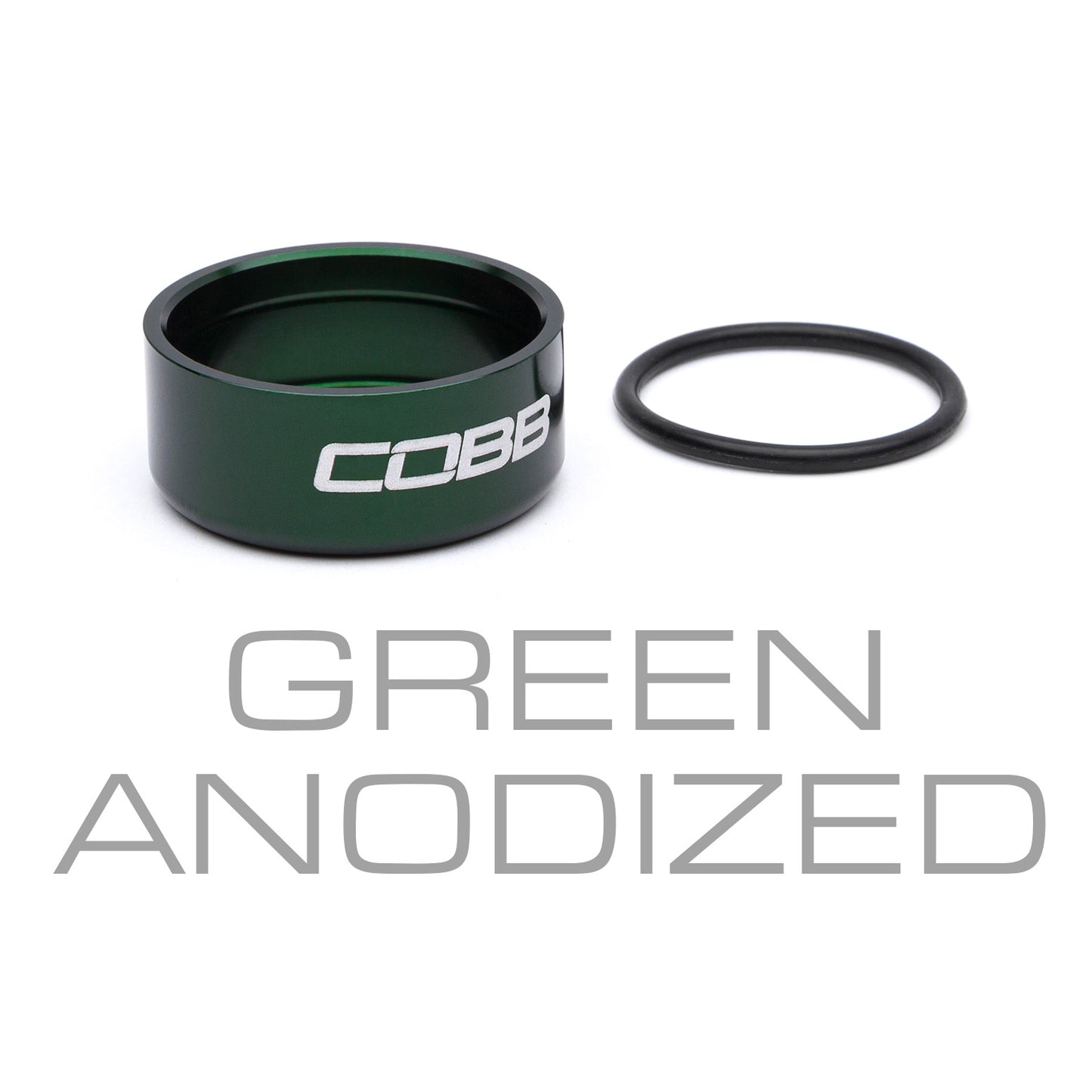 COBB Shift Knob Trim Ring - Green Anodized - FOR-001-444-GREEN