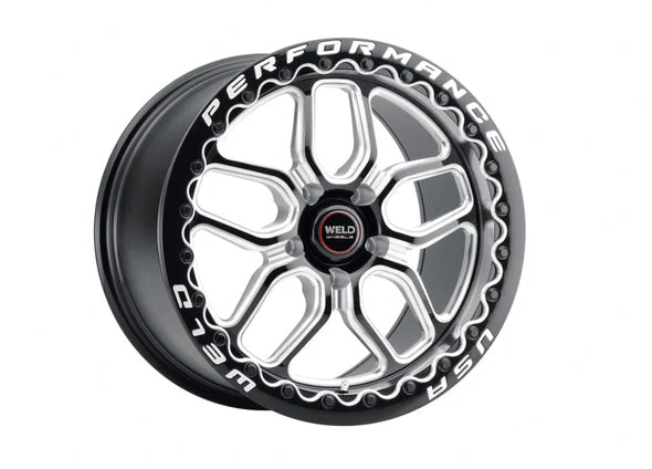 Weld Racing 18x5 Laguna Drag 5x114.3 ET23 BS2.1 Gloss BLK MIL DIA 78.1 S1528C067N23