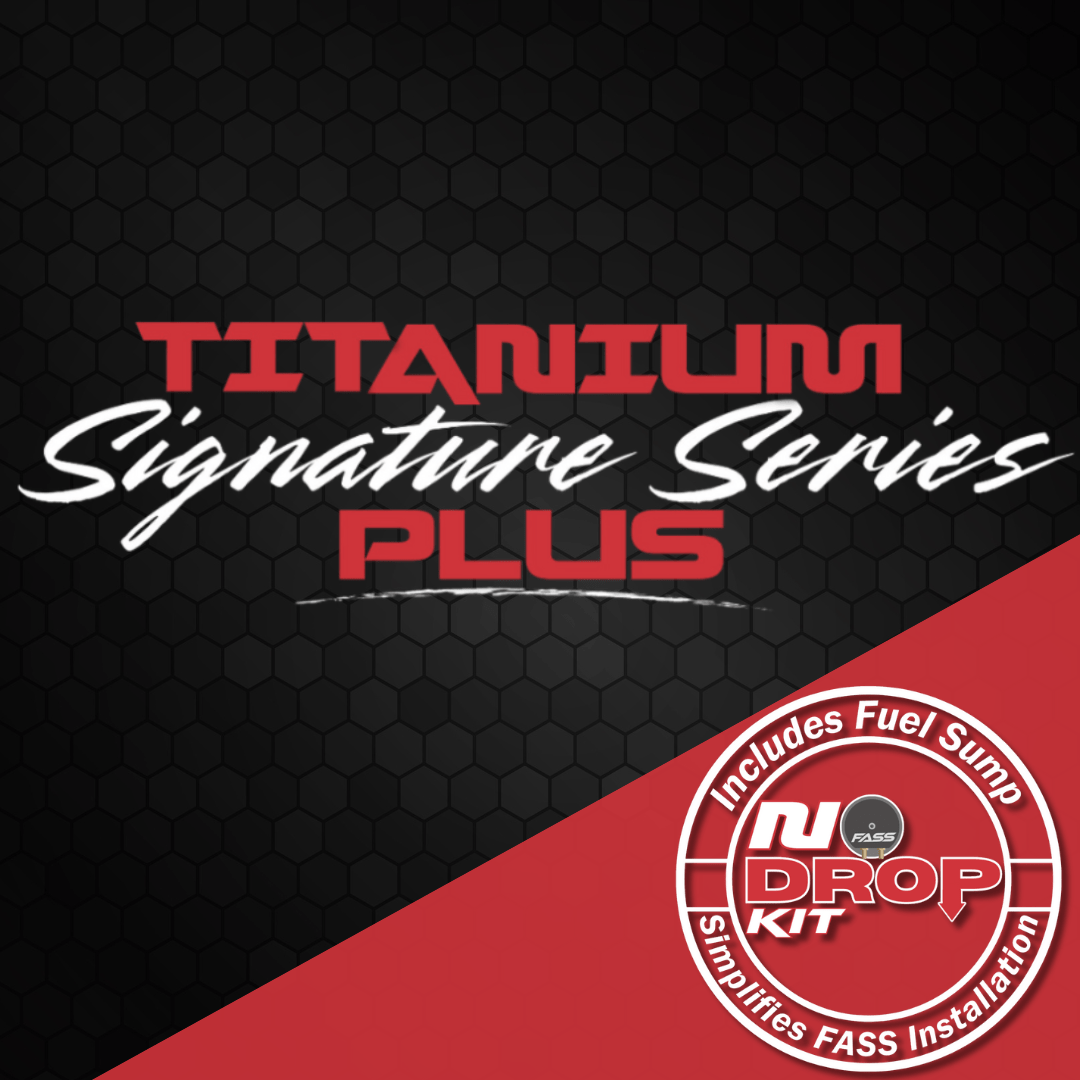 FASS 16-18 Nissan Titan 110gph No Drop Titanium Fuel System