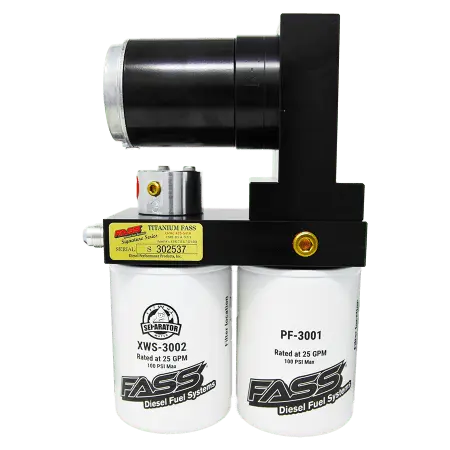 FASS 20-22 GM Duramax 220gph Titanium Series Fuel Air Separation System FASS Fuel Systems