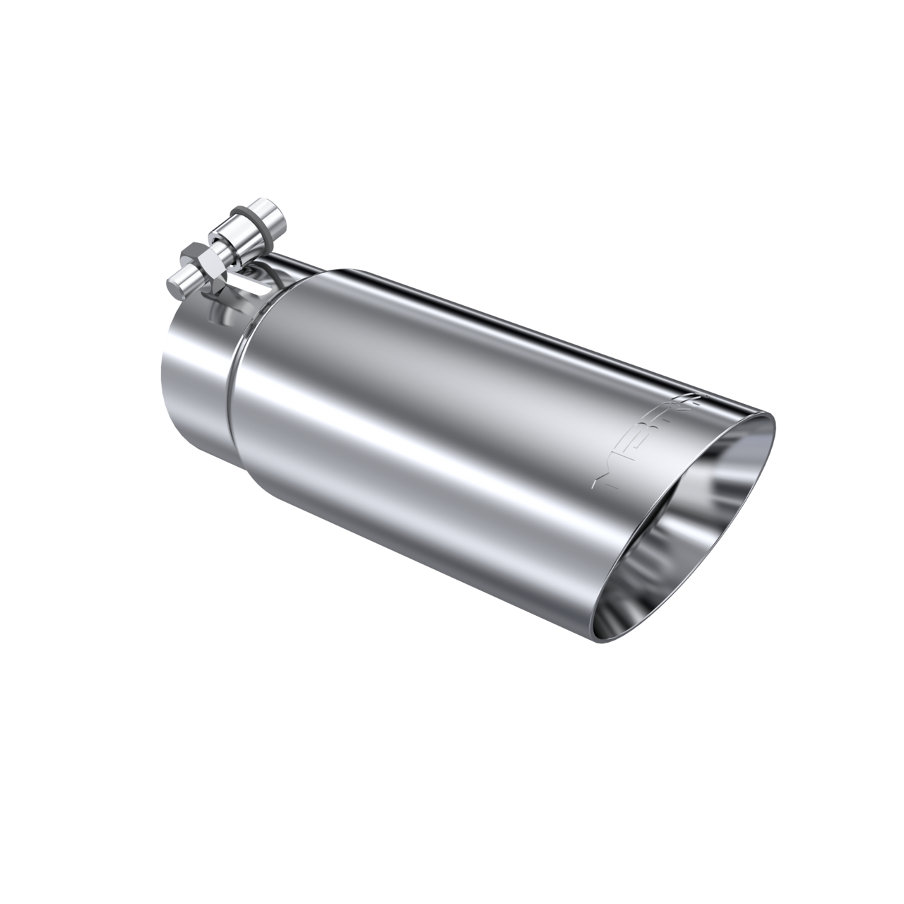 MBRP Universal Tip 3in O.D. Angled Rolled End 3 inlet 10 length - T5115 MBRP