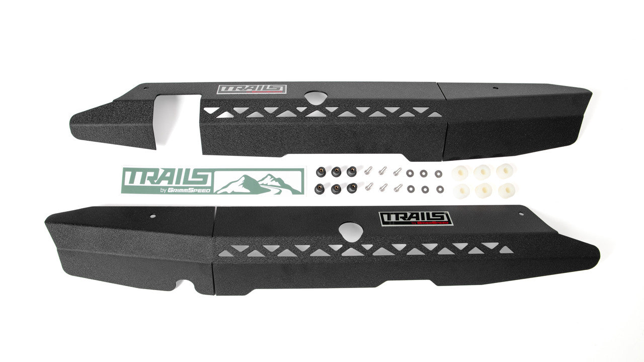 GrimmSpeed 15-19 Subaru Outback TRAILS Fender Shrouds - Black