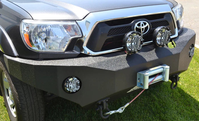 Body Armor 4X4 Front Winch Bumper For 2012-2015 Toyota Tacoma - TC-19336 Body Armor 4x4