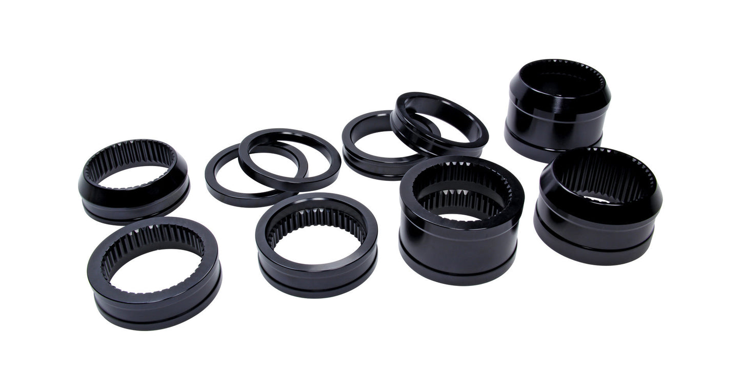 Wheel Spacer Kit 10pc Black Ti22 PERFORMANCE