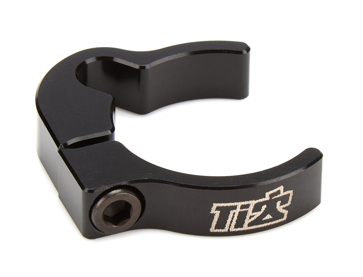 Brake Line Clamp 1.25in Aluminum Black Ti22 PERFORMANCE
