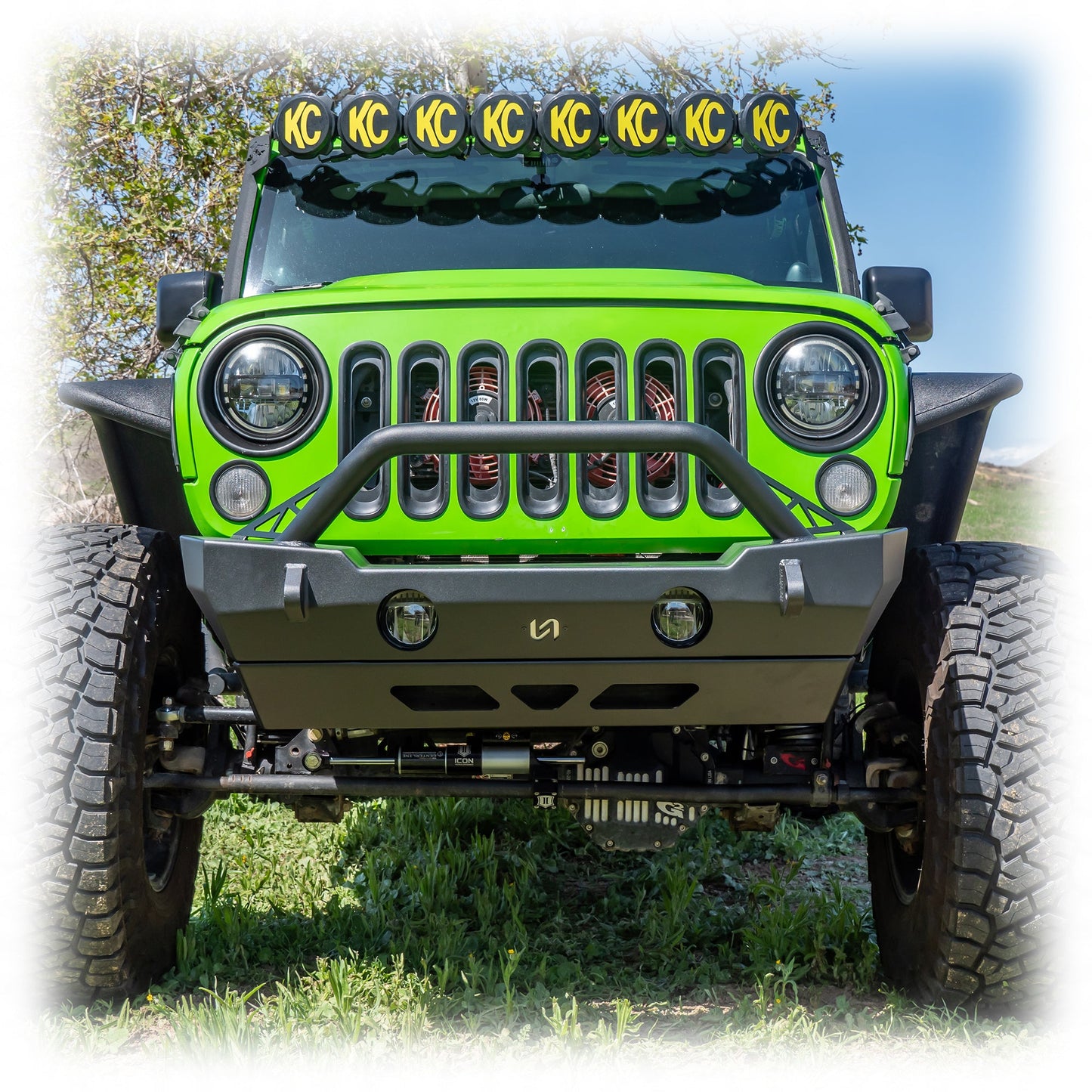 Turn Offroad 2007+ Jeep JK/JL/JT Front Bumper