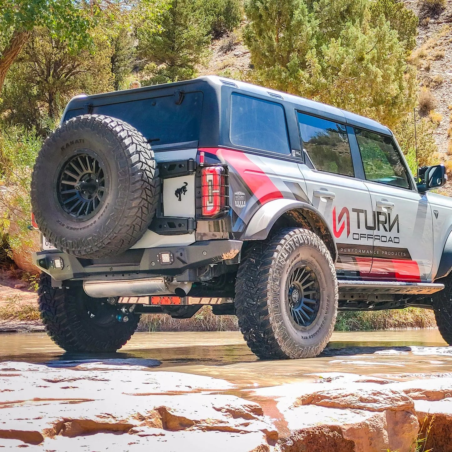 Turn Offroad 2021+ Ford Bronco Billet Rear Track Bar Turn Offroad