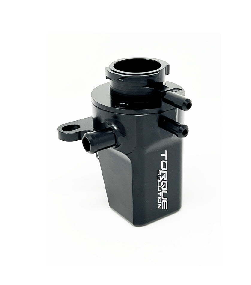 Torque Solution Coolant Expansion Tank Pedestal (Black) for 2002-2022 Subaru WRX /STI /Forester XT - TS-SU-679BK-P