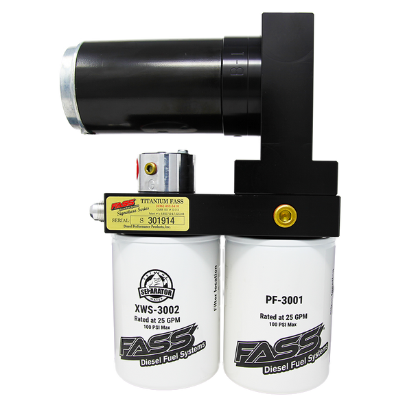 FASS 00-05 Ford Powerstroke F250/F350 (Excursion 6.0 and 7.3L) 250gph No Drop Titanium Fuel System