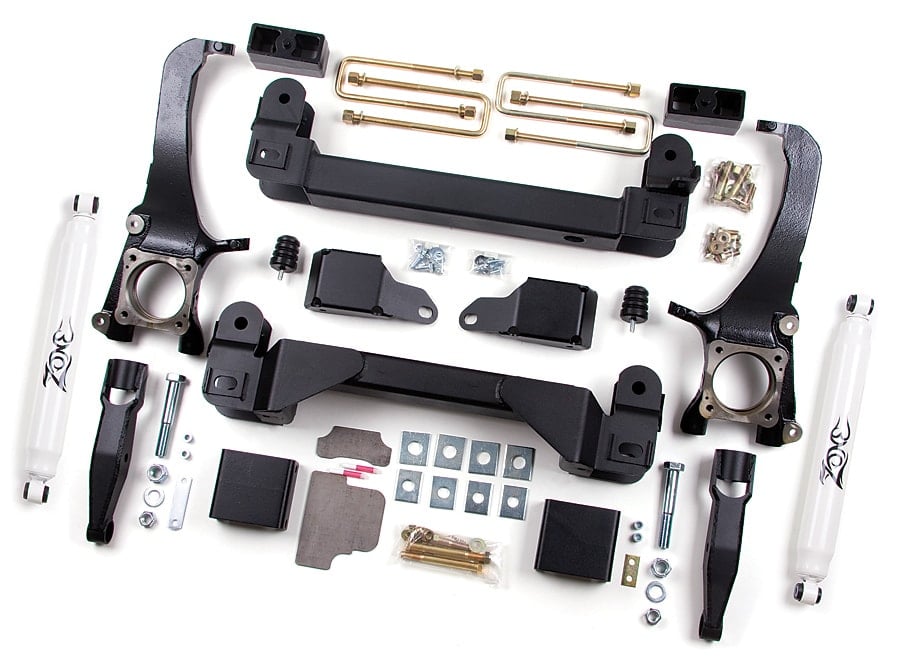 Zone Offroad Zone 2007-2015 Toyota Tundra 5-Inch Suspension Lift Kit - ZONT1F