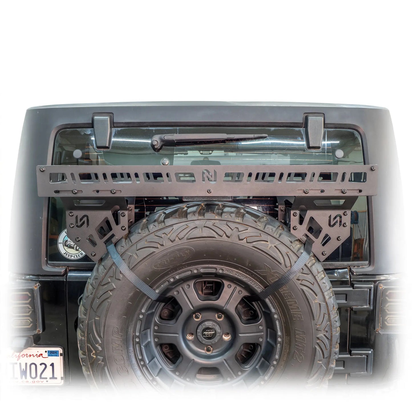 Turn Offroad Universal Spare Tire Storage Rack Turn Offroad