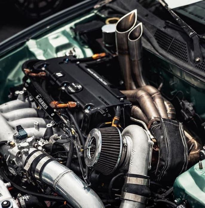 PLM K-Series Hood Exit Up-Pipe & Dump Tube for Sidewinder Turbo Manifold PrivateLabelMfg