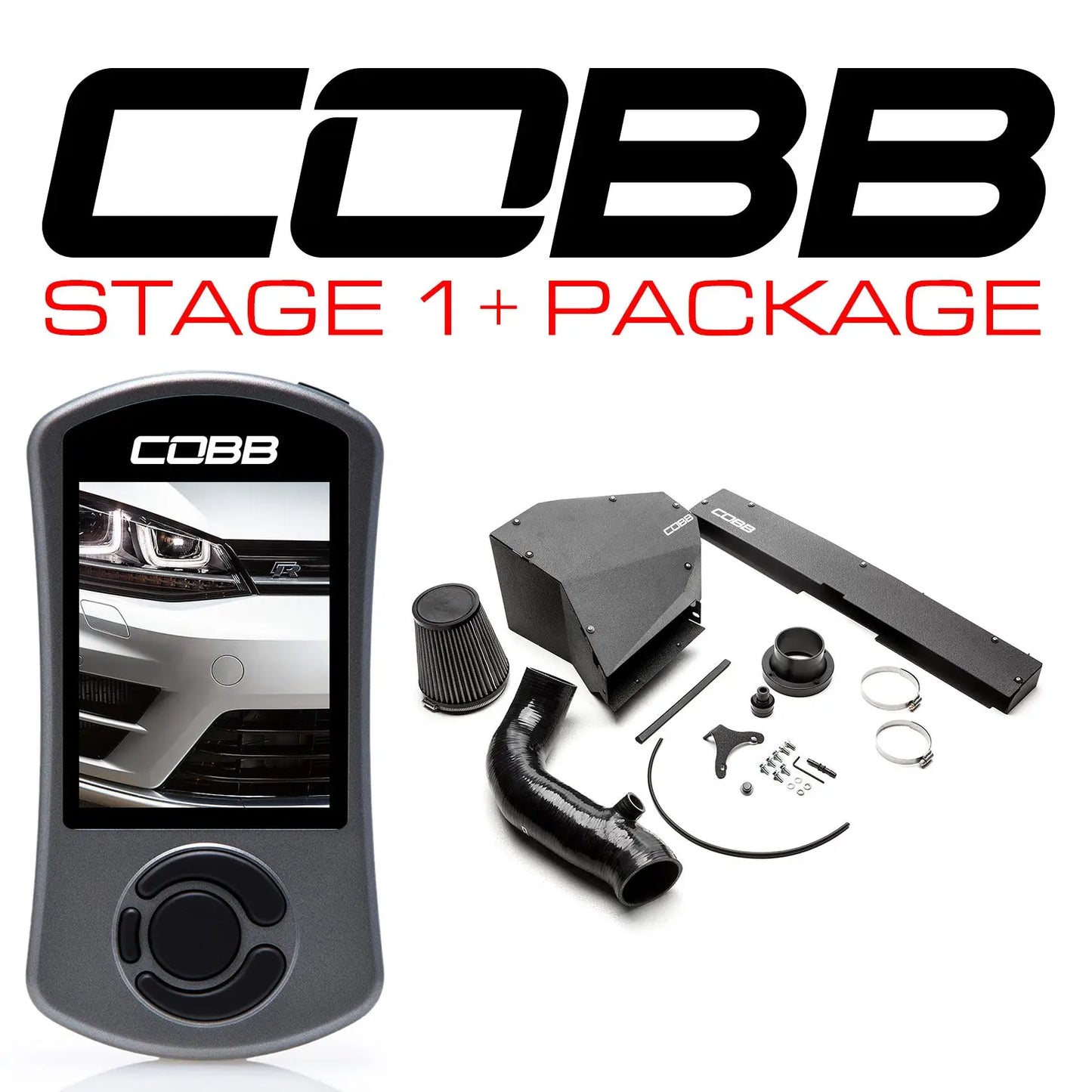 COBB 15-17 Volkswagen Golf R (MK7) Stage 1+ Power Package (USDM) VLK003001P COBB