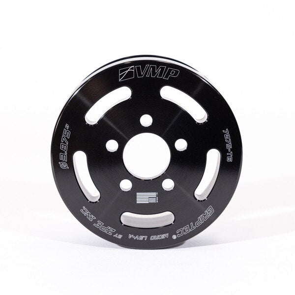 VMP Performance VMP/Whipple Gen 6 Supercharger 3.875in Griptec 6-Rib Pulley