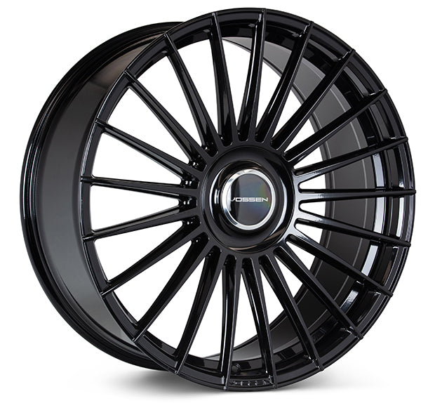 Vossen HF-8 24x10 / 6x135 BP / ET25 / 87.1 CB / Deep - Gloss Black Wheel- HF8-4F60