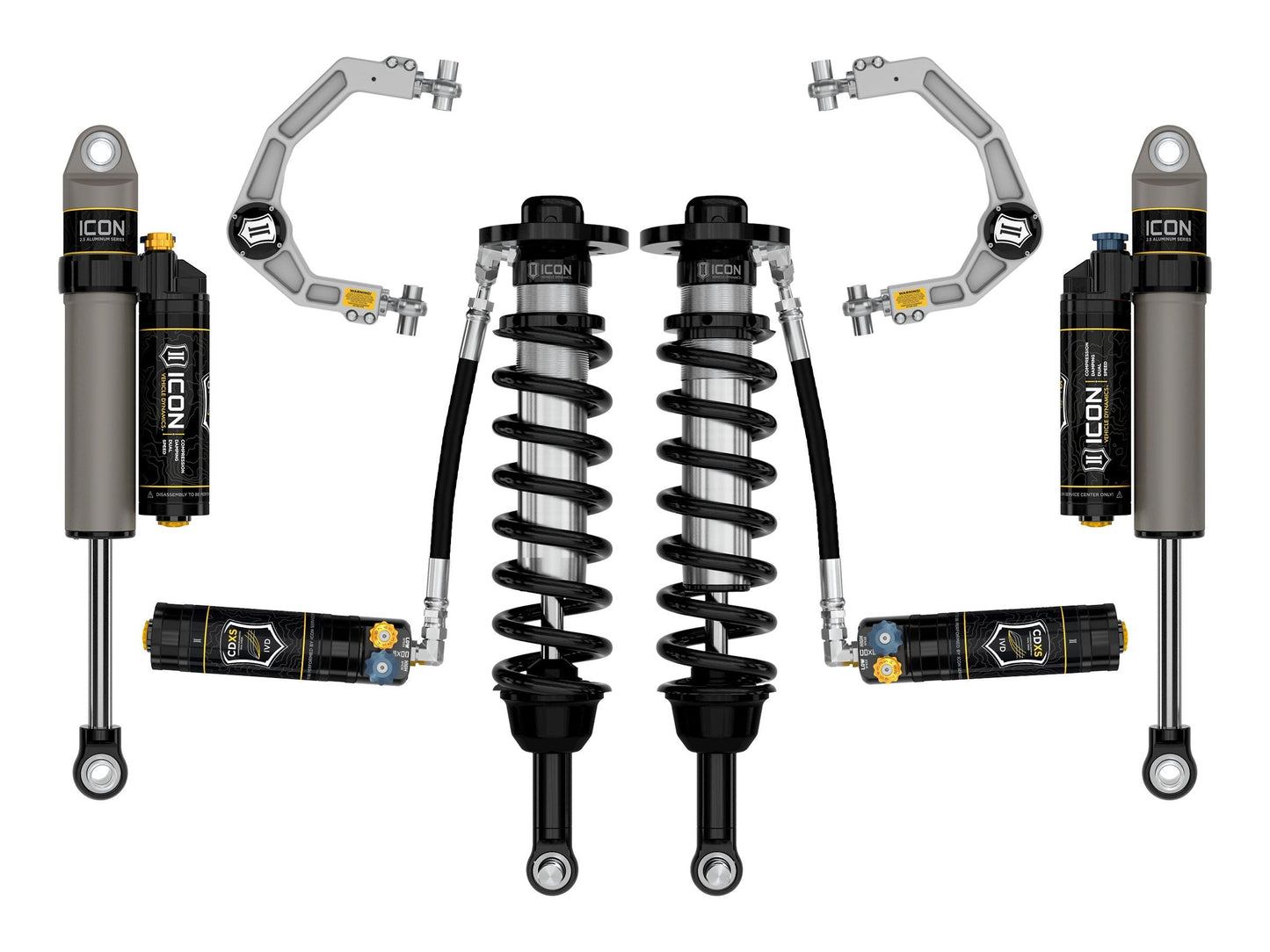 ICON 09-24 Ford F-150 2/4WD 2.5 Series VS PB CDXS Rear Shocks - Pair