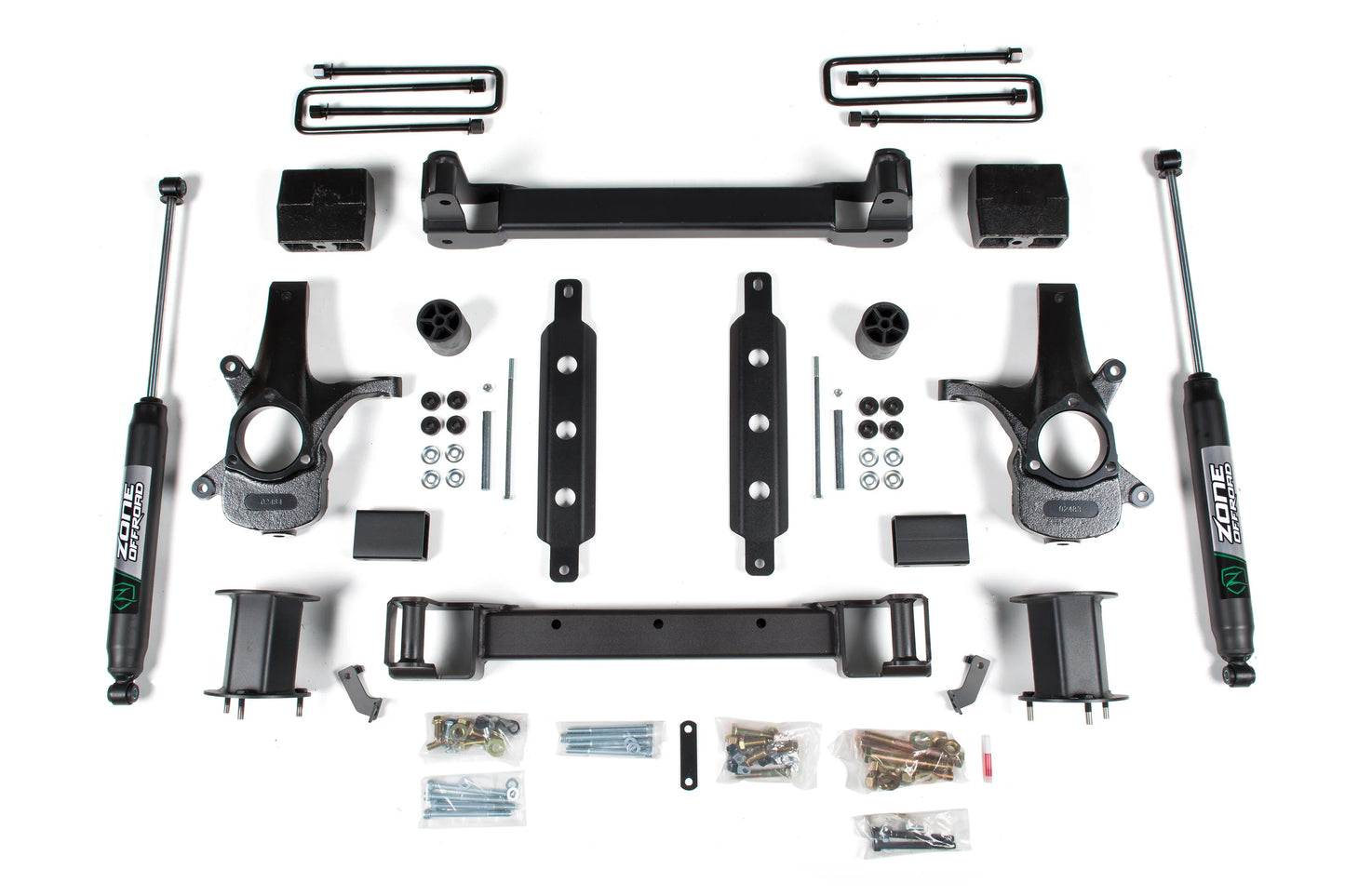Zone Offroad 2014-2018 Chevrolet Silverado 1500/GMC Sierra 1500 2WD 6.5-Inch Cast Steel Arms - Fox - ZONC33F