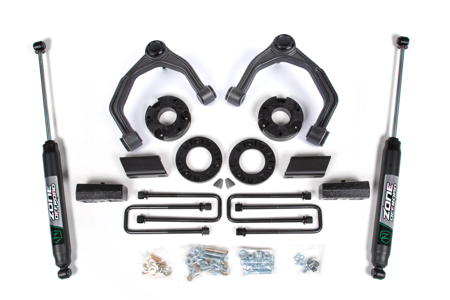 Zone Offroad 2019-2024 Chevy Silverado 1500 3.5-Inch Suspension Lift Kit ZONC47N