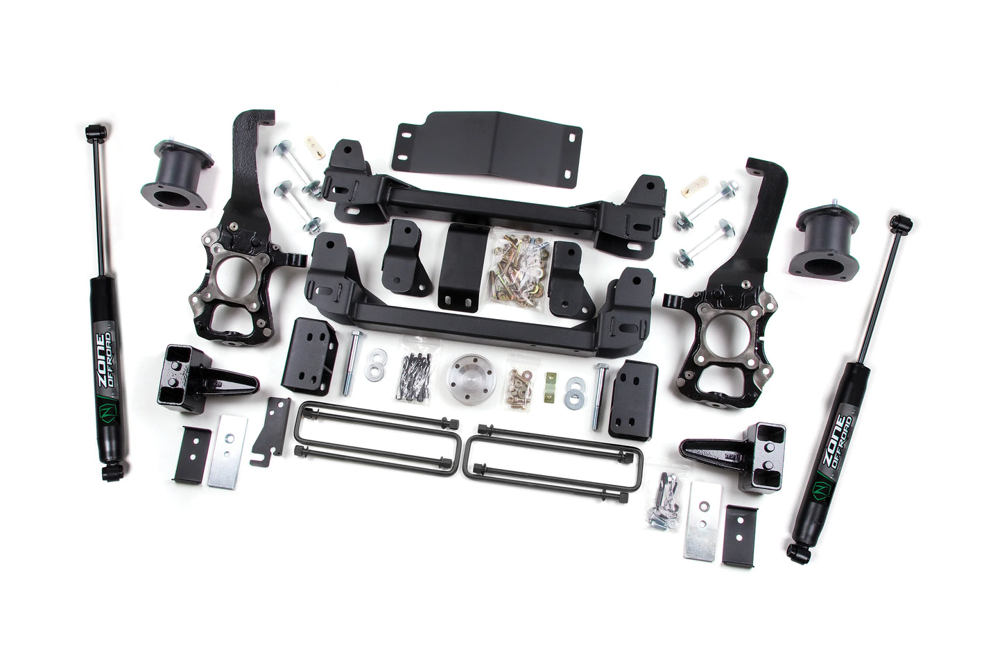 Zone Offroad 2014 Ford F-150 4-Inch Suspension System - ZONF41N