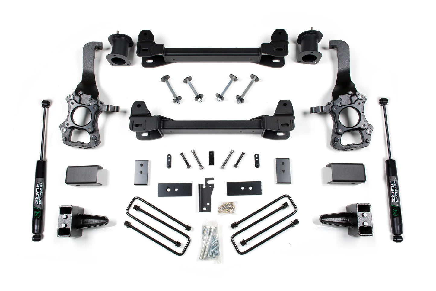 Zone Offroad 2014 Ford F-150 2WD 6-Inch Suspension System - ZONF43N