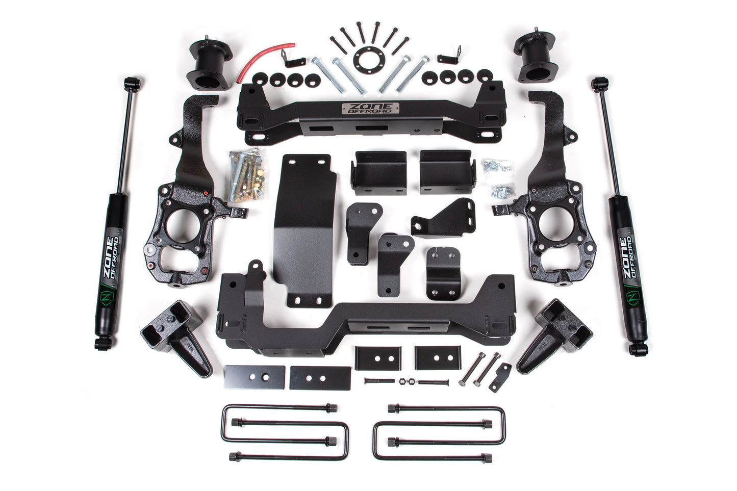 Zone Offroad 2021-2024 Ford F-150 6 in Zone Lift System w/Nitro Shocks ZONF90N