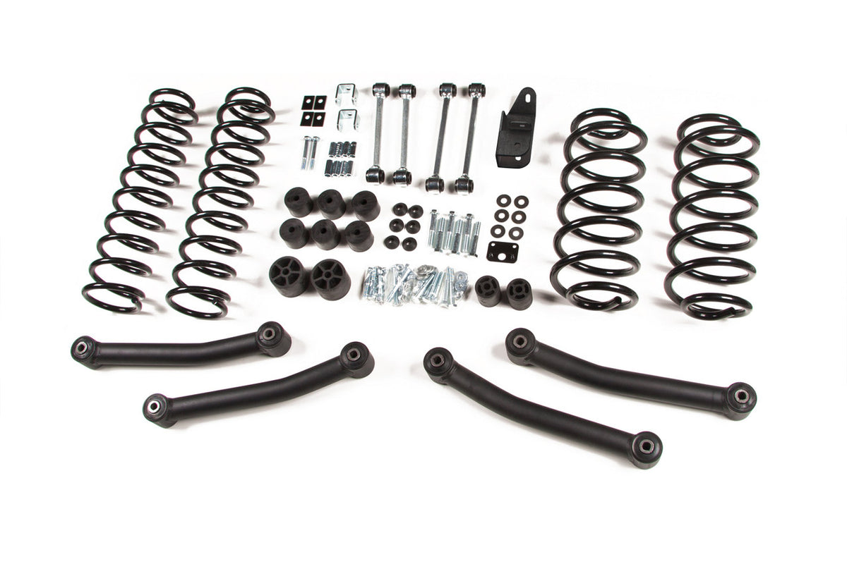 Zone Offroad 2003-2006 Jeep TJ 4-Inch Suspension System - ZONJ11N
