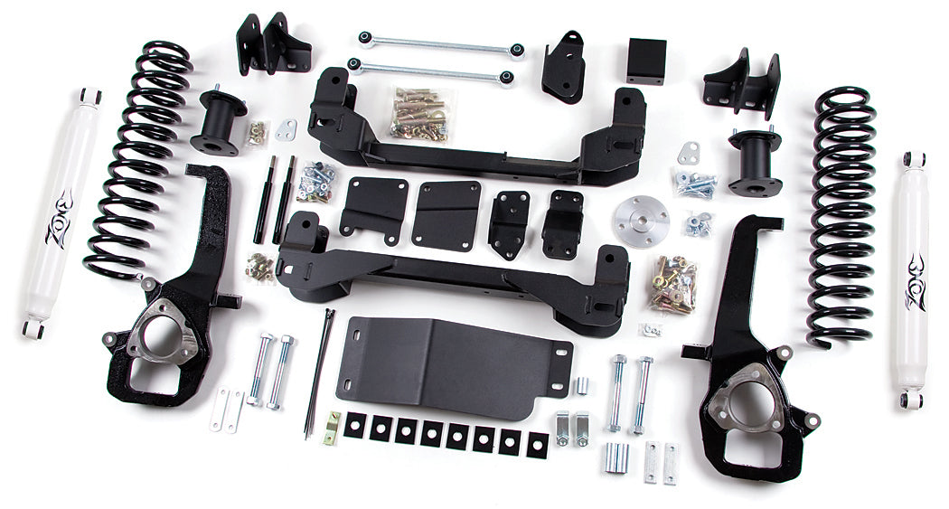 Zone Offroad 2012 Dodge1500 4in / 3in Suspension Kit Zone Offroad