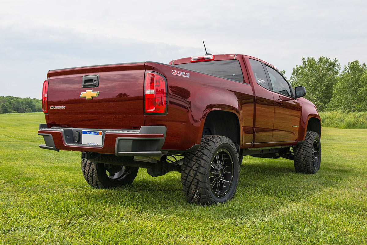 Zone Offroad 2015 Chevy Colorado 4in Rear Block Kit Zone Offroad