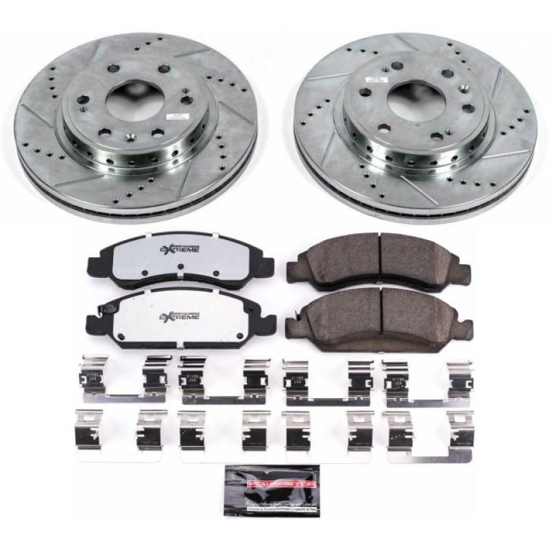 Power Stop 08-19 Chevrolet Tahoe Front Z36 Truck & Tow Brake Kit PowerStop