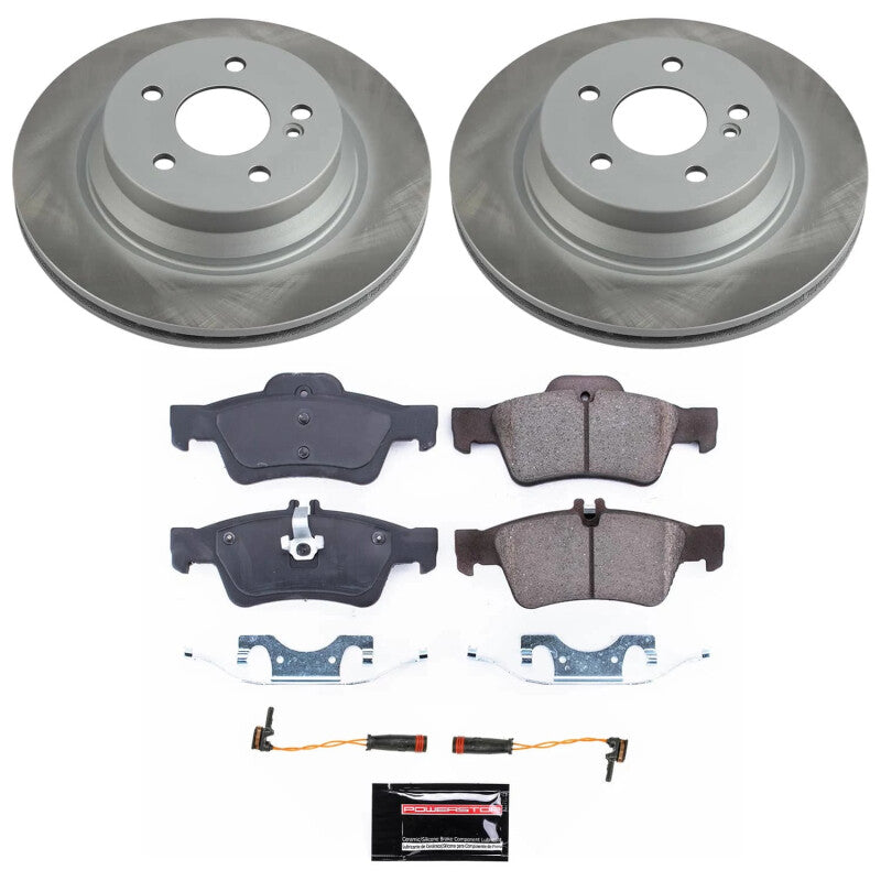 Power Stop 03-06 Mercedes-Benz E500 Rear Semi-Coated Rotor Kit PowerStop