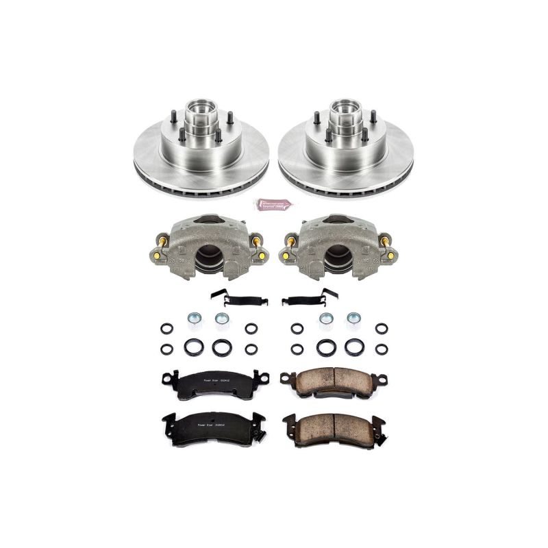 Power Stop 1985 Buick Electra Front Autospecialty Brake Kit w/Calipers PowerStop