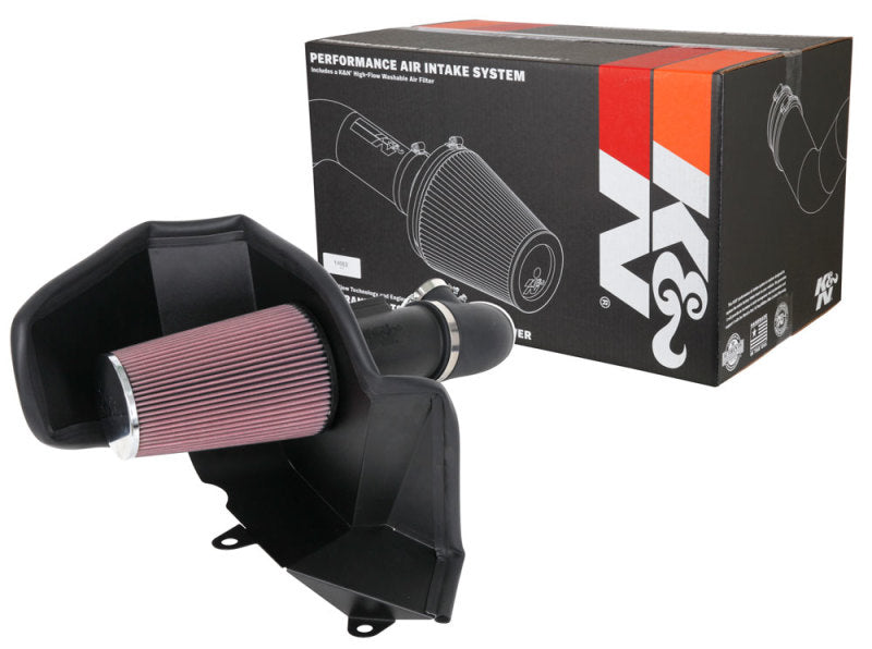 K&N 19-20 Chevrolet Blazer / GMC Arcadia Aircharger Performance Air Intake System K&N Engineering