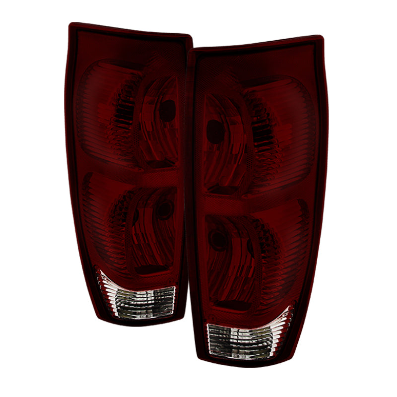 Xtune Chevy Avalanche 02-06 OE Style Tail Lights Red Smoked ALT-JH-CAVA02-OE-RSM SPYDER