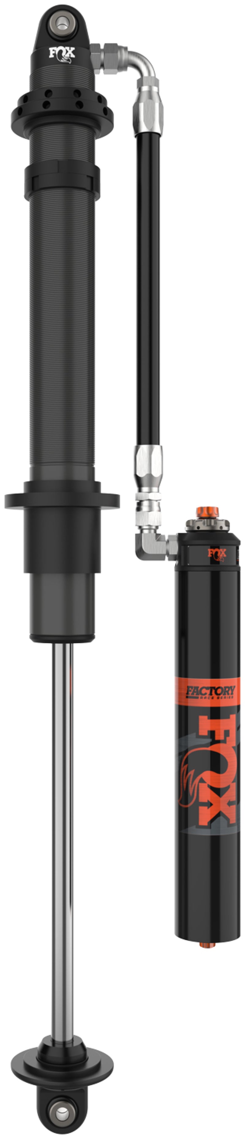 Fox 2.0 Factory Series 12in. Smooth Body Remote Res. Shock 5/8in. Shaft (30/90) CD Adjuster - Blk