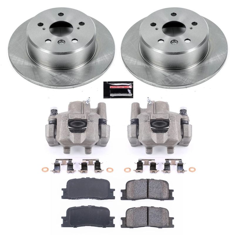 Power Stop 01-03 Toyota High Lander Rear Autospecialty Brake Kit w/Calipers PowerStop