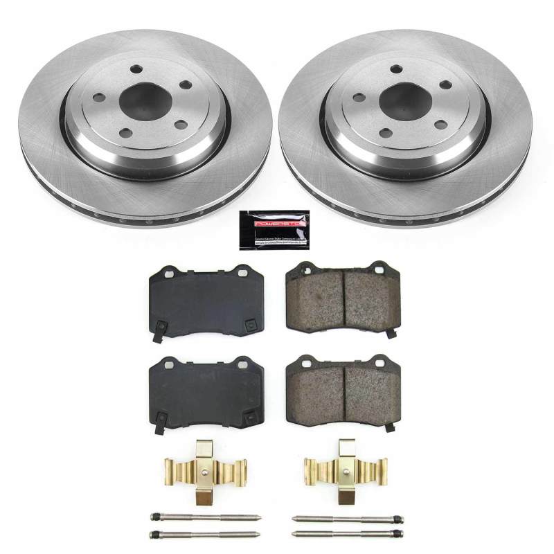 Power Stop 18-21 Jeep Grand Cherokee Rear Autospecialty Brake Kit PowerStop