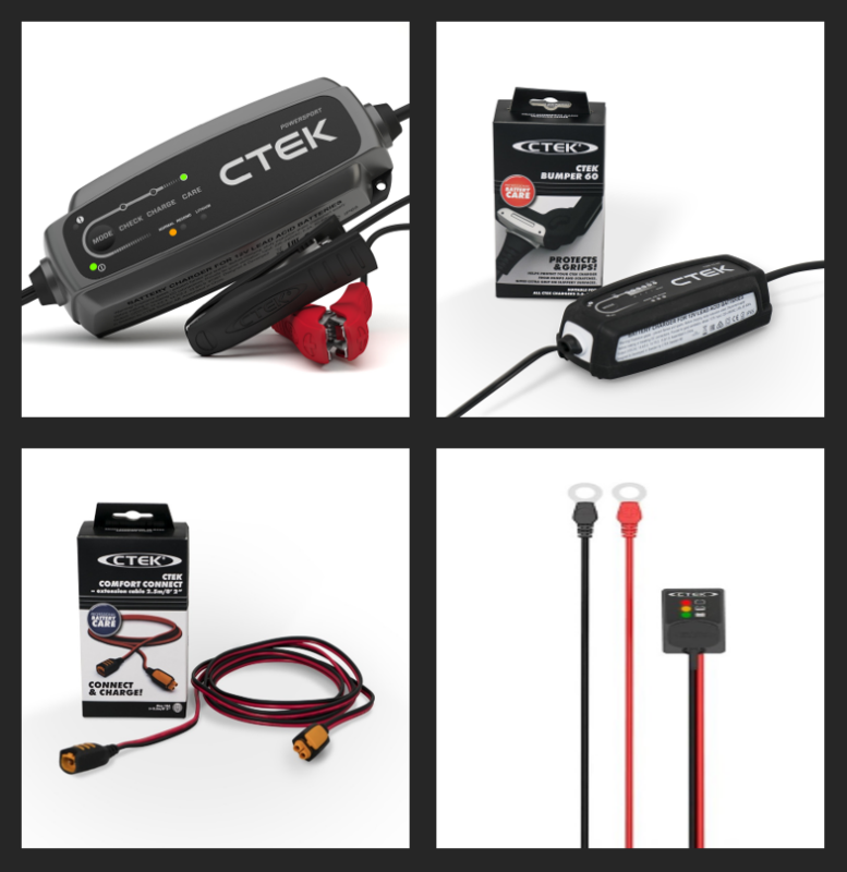 CTEK Ultimate Powersports Battery Charging Kit - 99-UPOWR-KIT