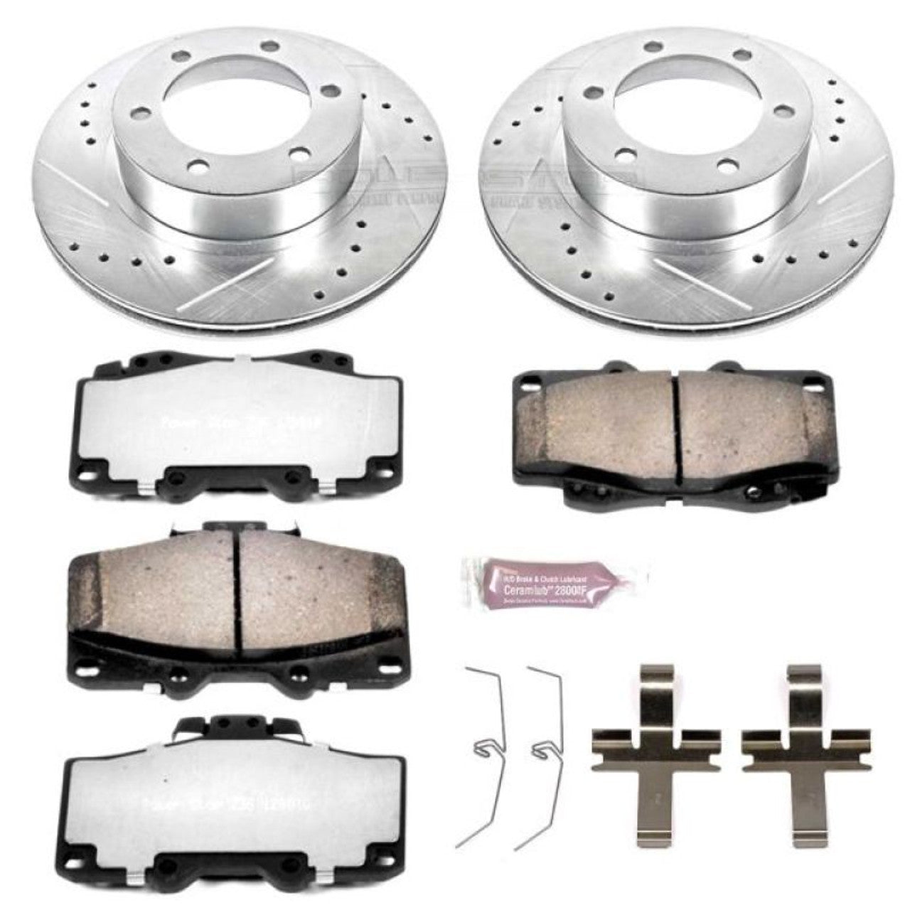 Power Stop 95-02 Toyota Tacoma Front & Rear Z36 Truck & Tow Brake Kit
