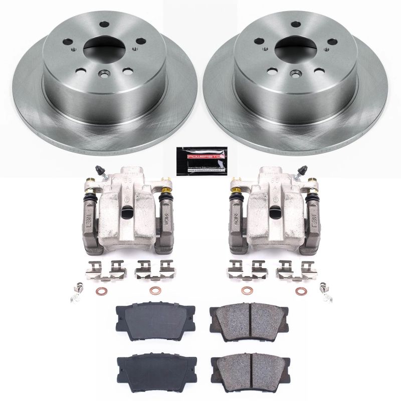 Power Stop 13-18 Lexus ES300h Rear Autospecialty Brake Kit w/Calipers PowerStop