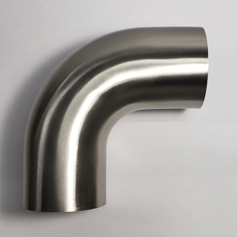 Stainless Bros 4in Diameter 1D / 4in CLR 90 Degree Bend Leg Mandrel Bend Stainless Bros