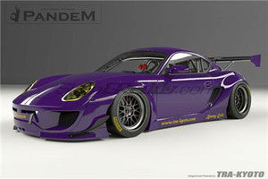 GReddy Pandem RB Front and Rear Fenders Only  | 2009-2012 Porsche Cayman  (17090507) main image 0