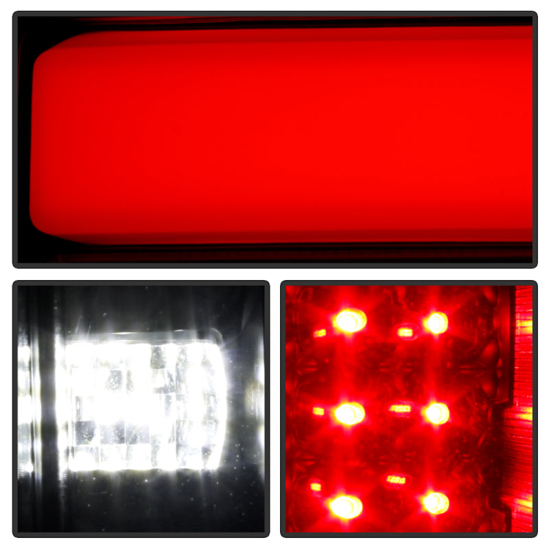 Spyder 18-20 Ford F150 w/ Rear Blind Spot LED Tail Lights - Black (ALT-YD-FF15018BS-LED-BK) SPYDER