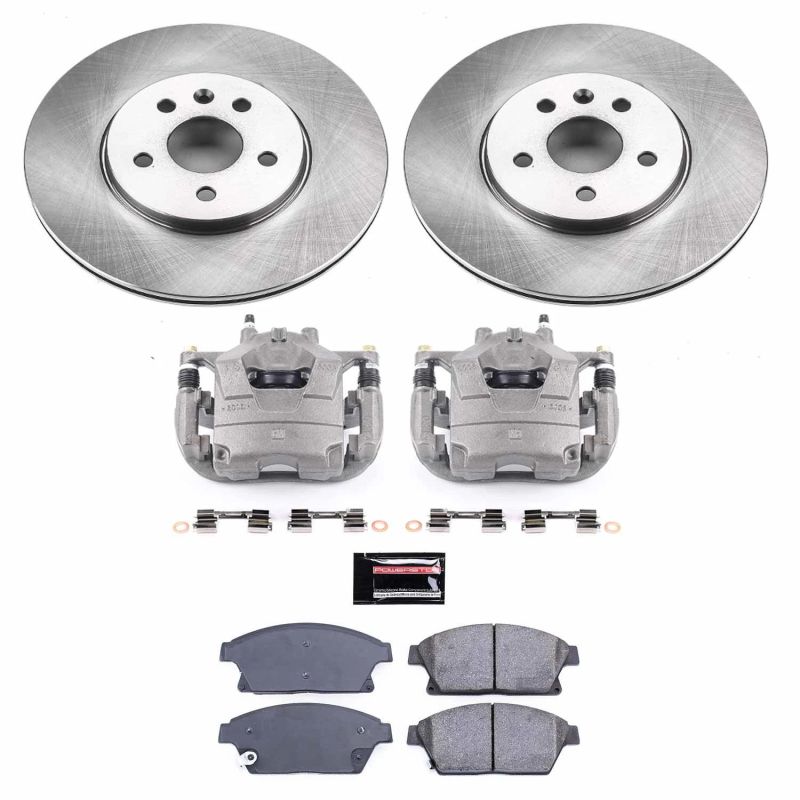 Power Stop 13-18 Buick Encore Front Autospecialty Brake Kit w/Calipers PowerStop