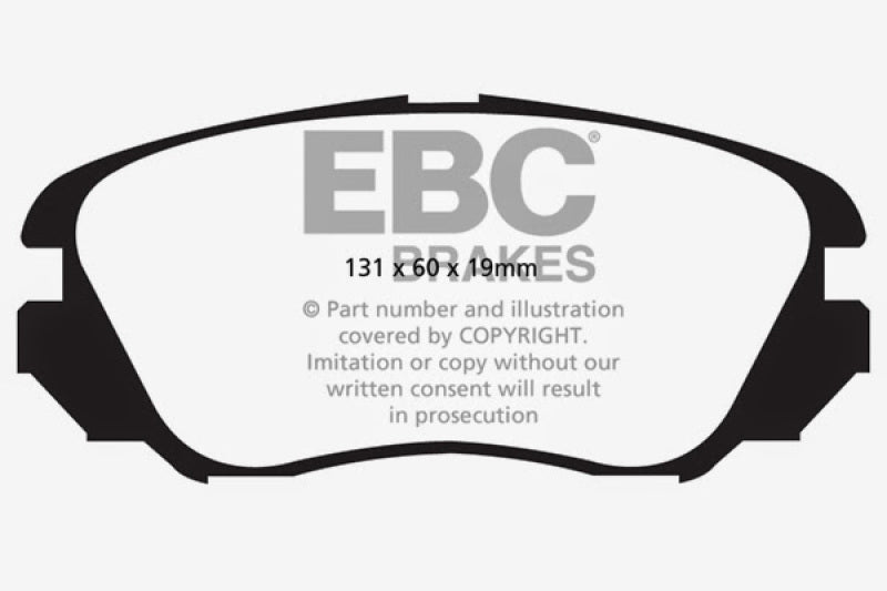 EBC GreenStuff Front Brake Pads - DP22013 EBC