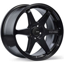 Enkei Helix 18x8in / 5x112 BP / 45mm Offset / 72.6mm Bore - Gloss Black Wheel