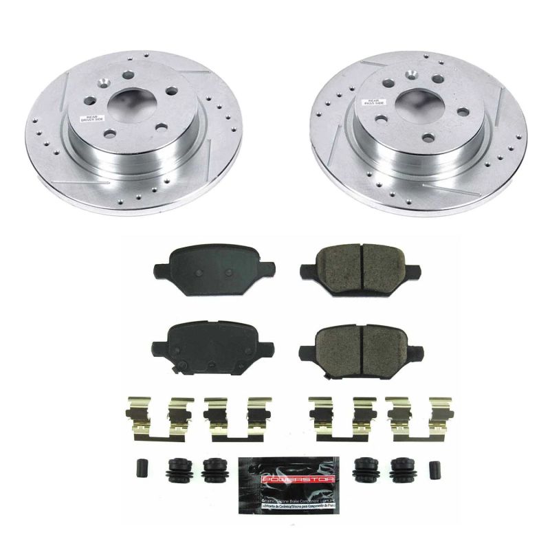 Power Stop 18-20 Buick Encore Rear Z23 Evolution Sport Brake Kit PowerStop