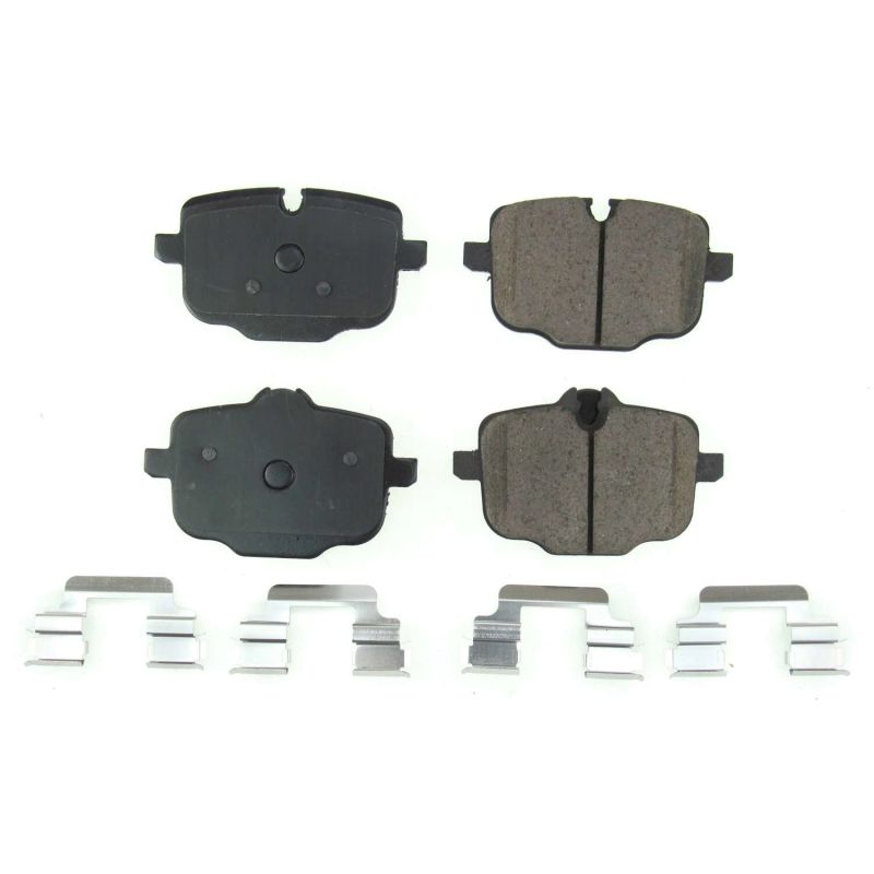 Power Stop 18-19 BMW 530e Rear Z17 Evolution Ceramic Brake Pads w/Hardware PowerStop