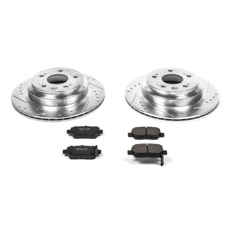 Power Stop 05-12 Acura RL Rear Z23 Evolution Sport Brake Kit PowerStop