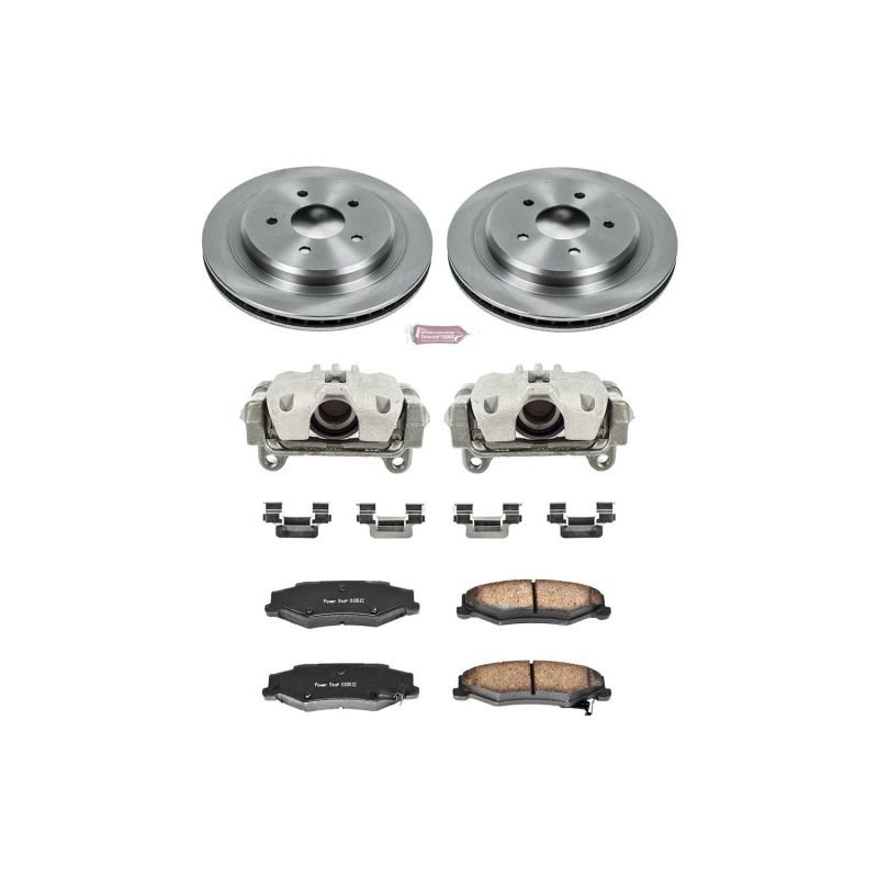 Power Stop 04-09 Cadillac XLR Rear Autospecialty Brake Kit w/Calipers PowerStop
