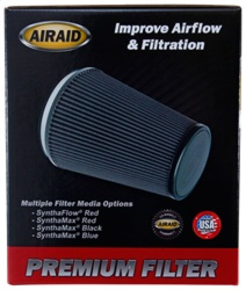 Airaid 10-14 Ford Mustang Shelby 5.4L Supercharged Direct Replacement Filter - Dry / Blue Media Airaid